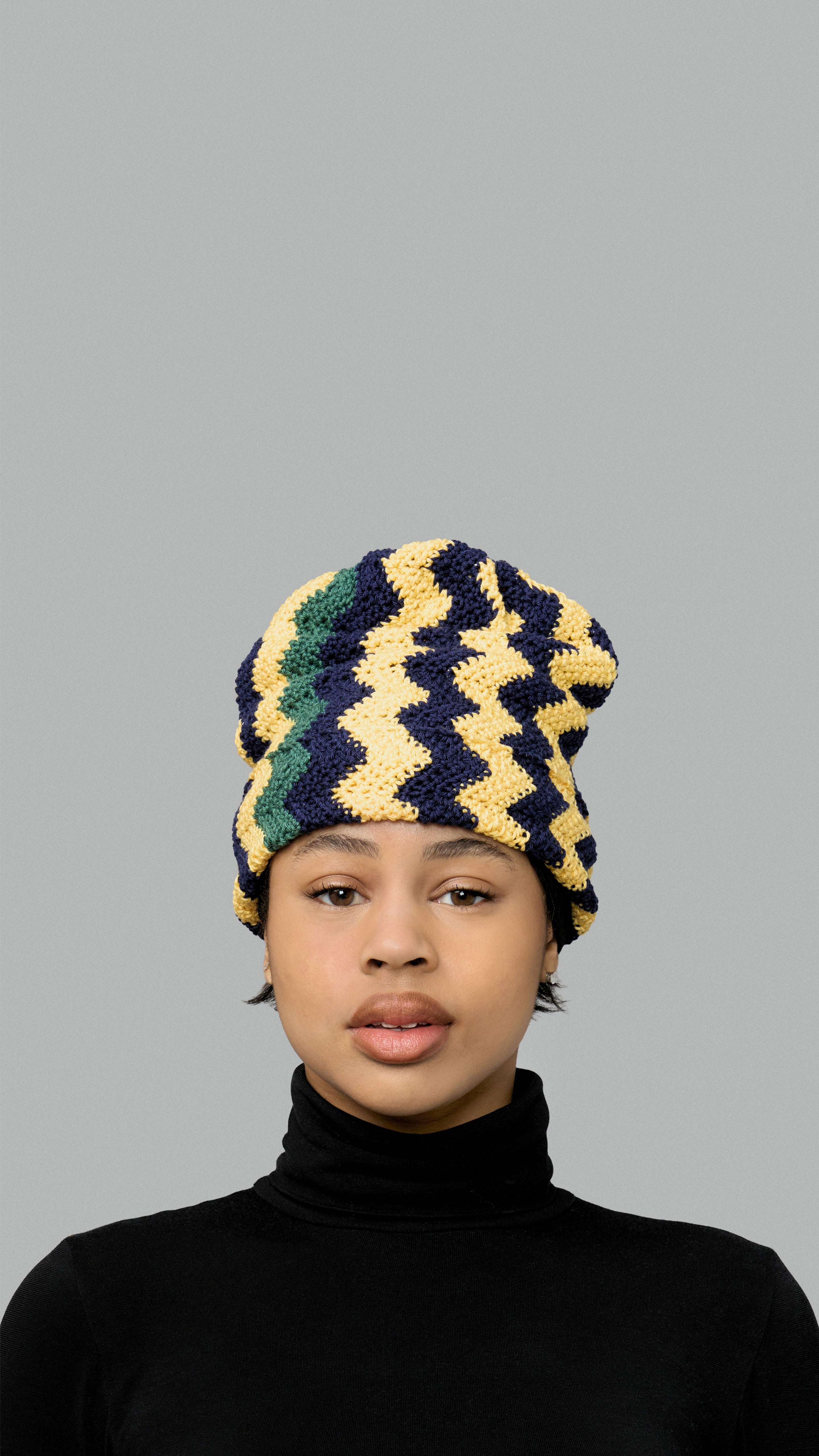 Crochet Beanie - Brasil