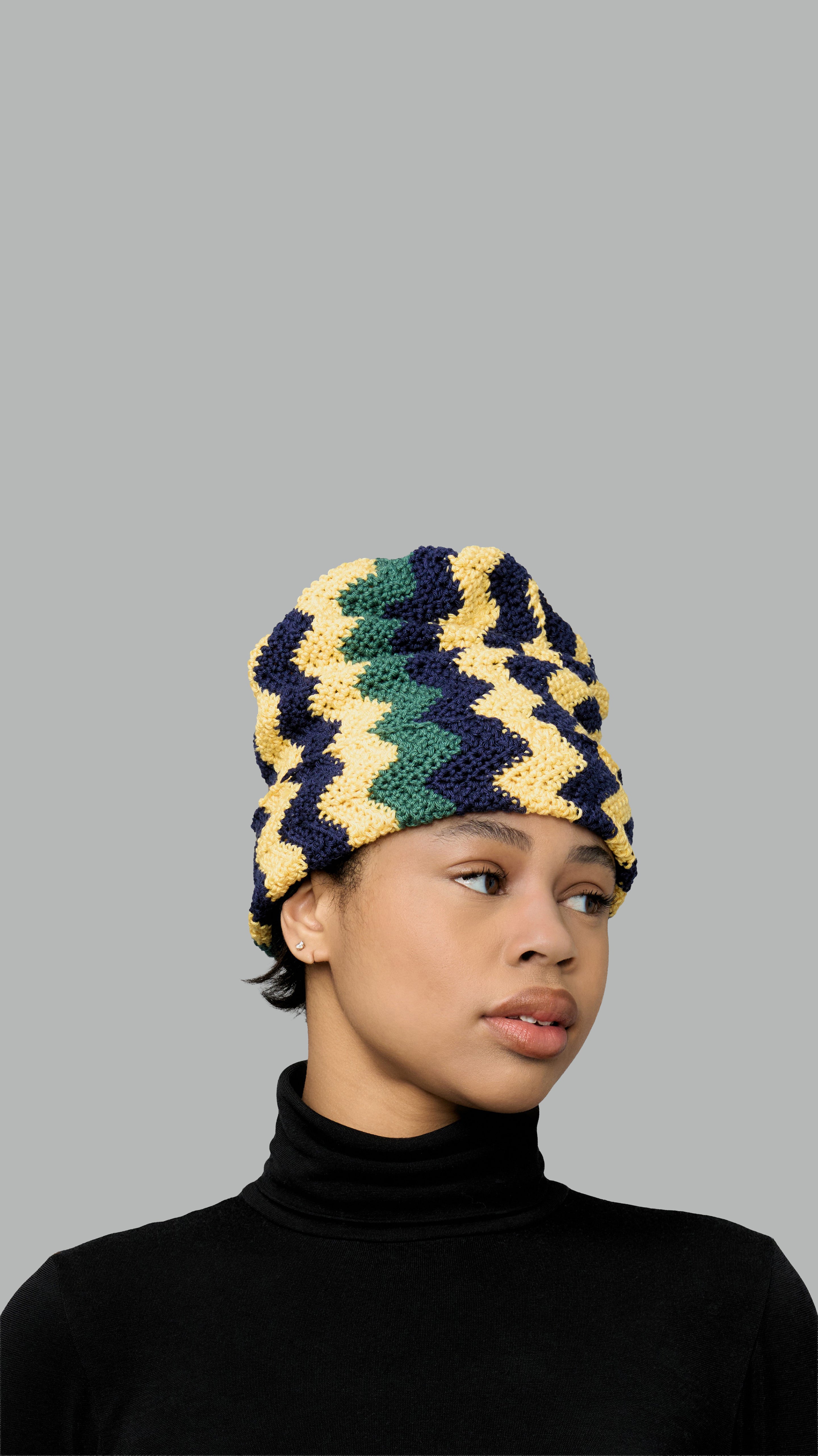 Crochet Beanie - Brasil