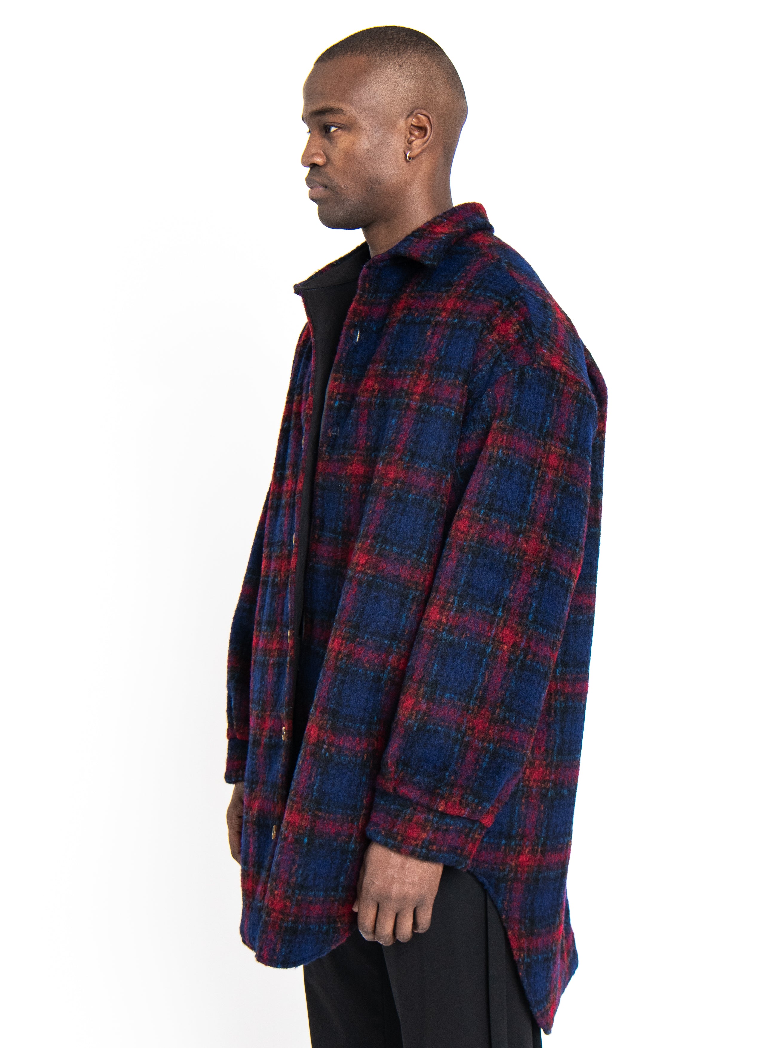 Mohair Flannel Coat